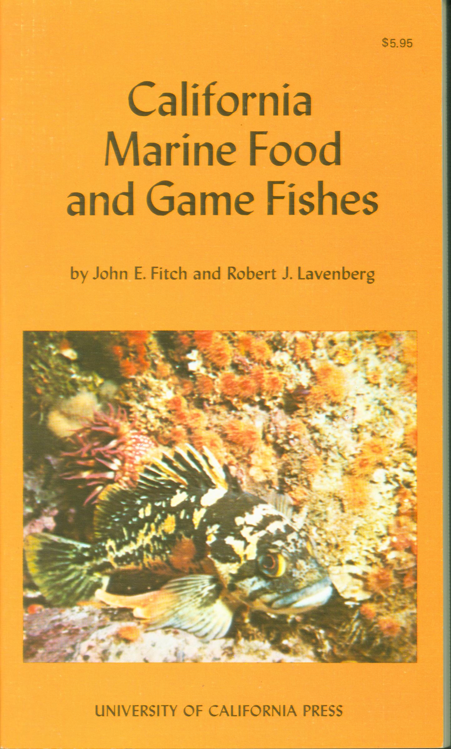 CALIFORNIA MARINE FOOD AND GAME FISHES. 